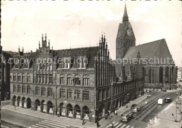 Hannover Rathaus und Marktkirche