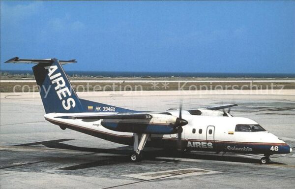Flugzeuge Zivil Aires Bombardier DHC-8-103 Dash 8 Serie