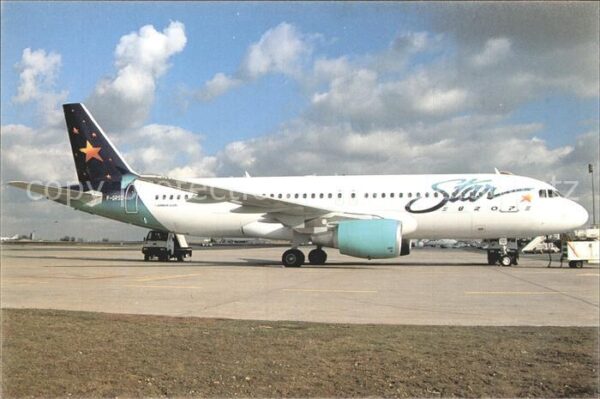 Flugzeuge Zivil Star Europe A-320-214 F-GRSD C/N 653