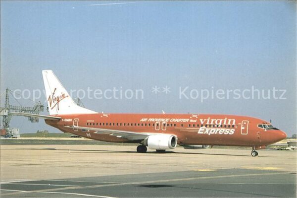 Flugzeuge Zivil Air Provence Charter Virgin Express B-7