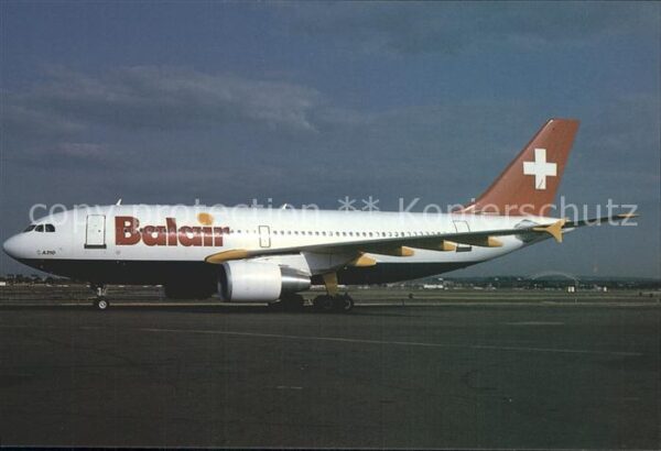 Flugzeuge Zivil Balair Airbus Industrie A310-325 HB-IPL