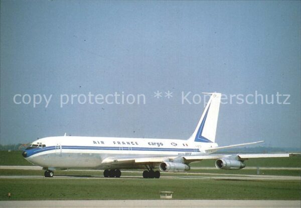 Flugzeuge Zivil Air France Cargo Boeing 707C F-BYCP