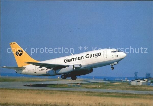 Flugzeuge Zivil German Cargo Boeing 737-230F D-ABHE Cn