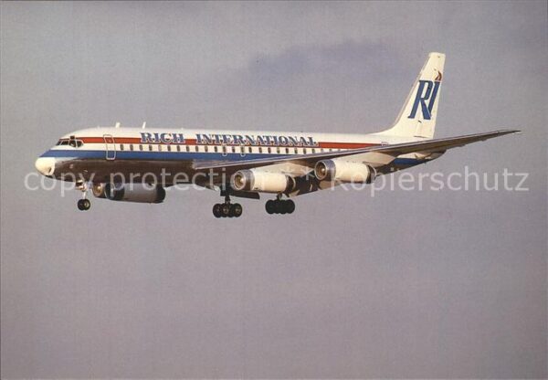 Flugzeuge Zivil Rich International Douglas DC-8-62 N772