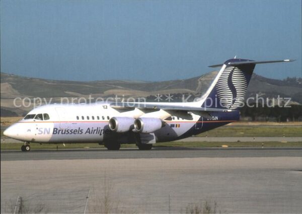 Flugzeuge Zivil SN Brussel Airlines Avro RJ85 OO-DJN