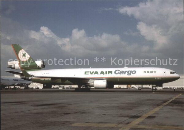Flugzeuge Zivil Eva Air Cargo MD-11 B-16102 Cn 48543/57