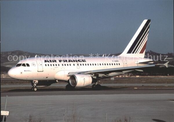 Flugzeuge Zivil Air France Airbus A318-11 F-GUGE Cn 210