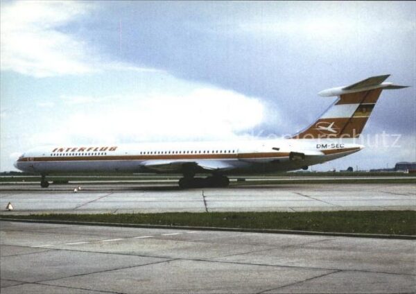 Flugzeuge Zivil Interflug Ilyushin IL-62 DM-SEC Cn 1090