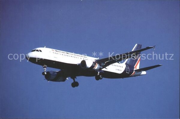 Flugzeuge Zivil British Mediterranean Airbus A320 G-MED