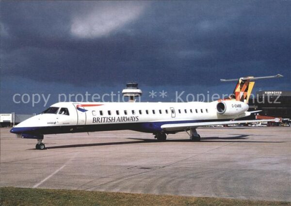 Flugzeuge Zivil British Airways Express Embraer 145 G-E