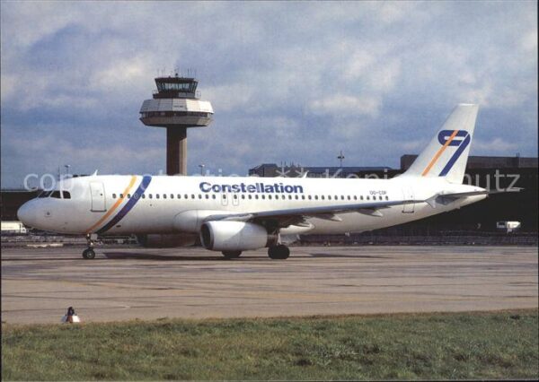 Flugzeuge Zivil Constellation Airbus A320-212 OO-COF c/