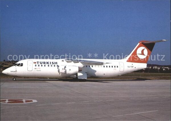 Flugzeuge Zivil Turkish Airlines Avro RJ100 TC-THF c/n