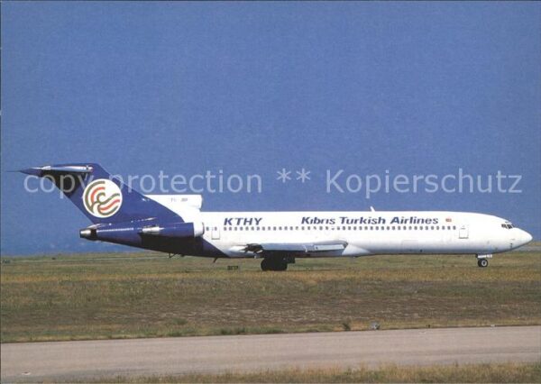 Flugzeuge Zivil KTHY Kibris Turkish Airlines Boeing 727