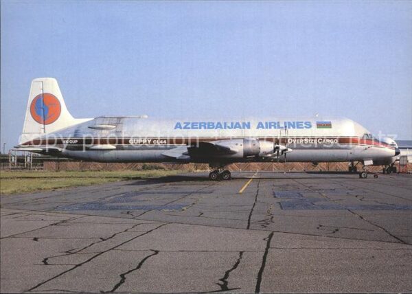 Flugzeuge Zivil Azerbaijan Airlines CL-44-0 Guppy 4K-GU