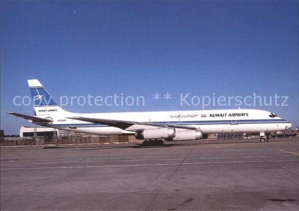 Flugzeuge Zivil Kuwait Airways Cargo DC-8-62F N735PL c/