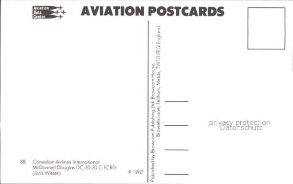 Flugzeuge Zivil Canadian Airlines International McDonne – Bild 2