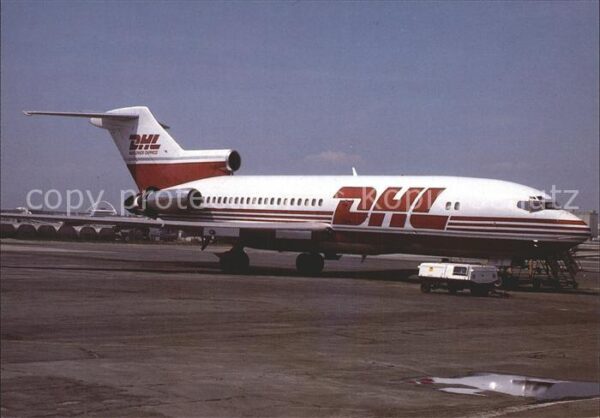 Flugzeuge Zivil DHL Worldwide Express Boeing 727-22C N7