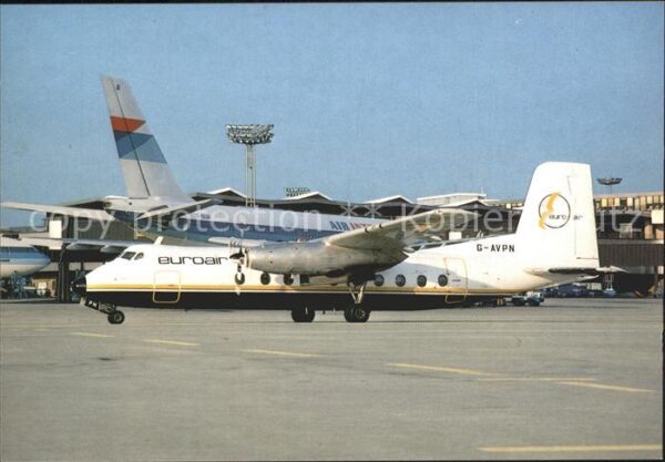 Flugzeuge Zivil Euroair Handley Page Herald G-AVPN