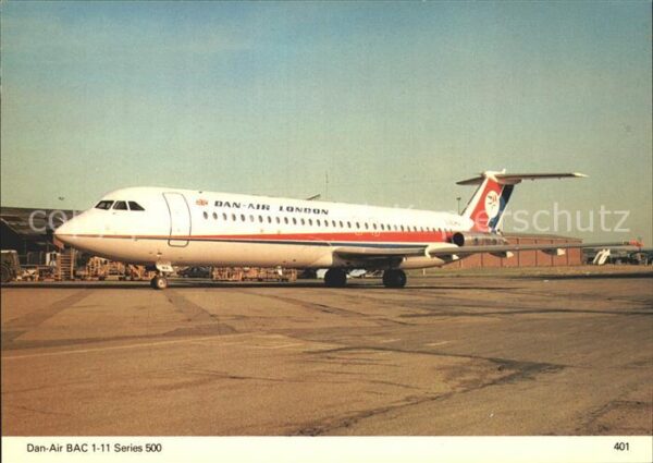 Flugzeuge Zivil Dan-Air BAC 1-11 Series 500