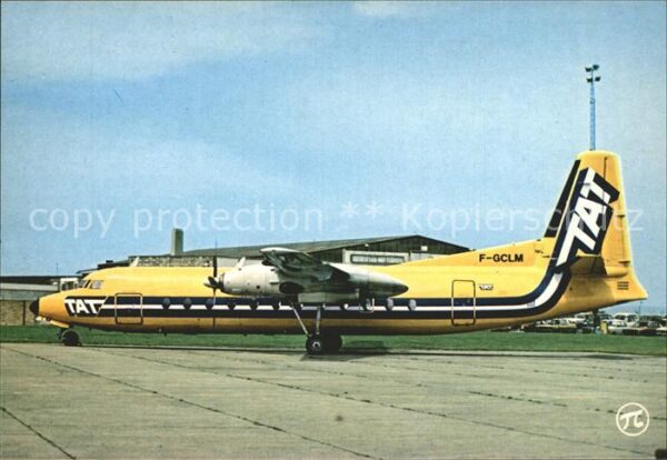 Flugzeuge Zivil T.A.T. Fairchild FH227B