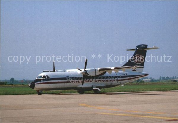Flugzeuge Zivil Jugoslovenski Aerotransport JAT ATR-42