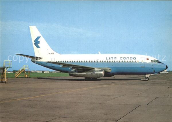 Flugzeuge Zivil Lina Congo Boeing 737-2Q5C