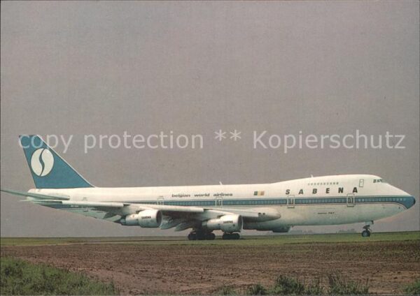 Flugzeuge Zivil Sabena Boeing 747-129