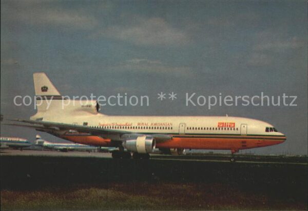 Flugzeuge Zivil Alia-Royal Jordanian Airlines Lockheed