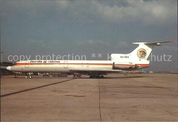 Flugzeuge Zivil Egyptair TU-154 SU-AXH