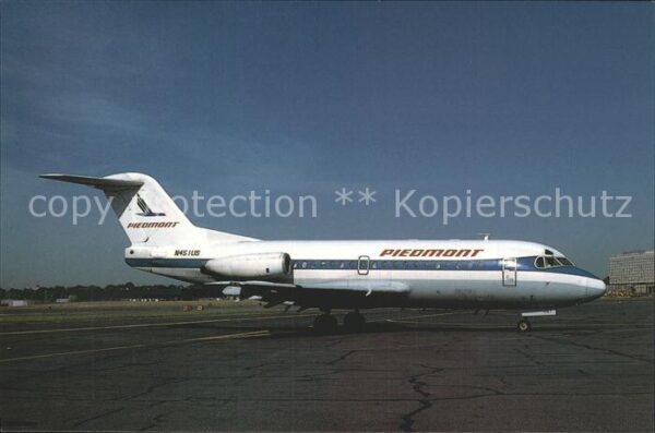 Flugzeuge Zivil Piedmont Airlines Fokker F28 Fellowship