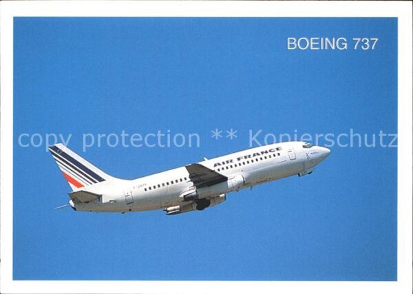 Flugzeuge Zivil Air France Boeing 737