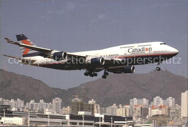 Flugzeuge Zivil Canadian Boeing 747-475 C-FBCA c/n 2542