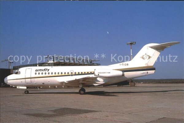 Flugzeuge Zivil Unifly Fokker F28 Mk. 1000 I-TIDB c/n 1