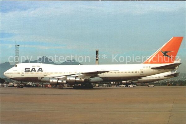 Flugzeuge Zivil South African Airways Boeing 747-244B Z