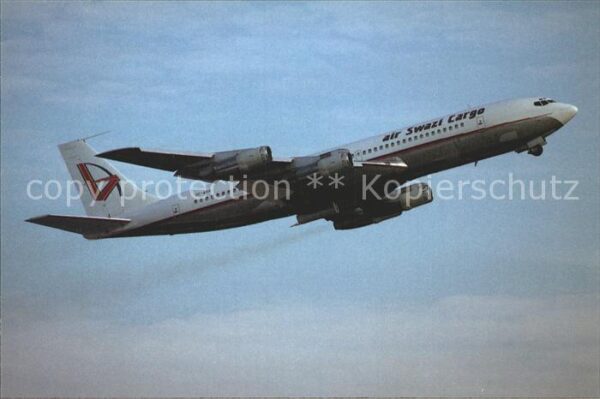 Flugzeuge Zivil Air Swazi Cargo Boeing 707-323C 3D-ASB