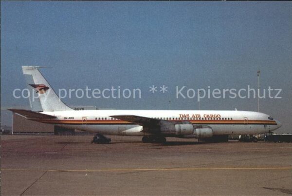 Flugzeuge Zivil Das Air Cargo Boeing 707-338C 5N-ARQ c/