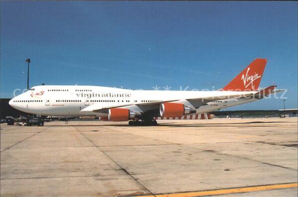 Flugzeuge Zivil Virgin Atlantic Airways Boeing 747-400