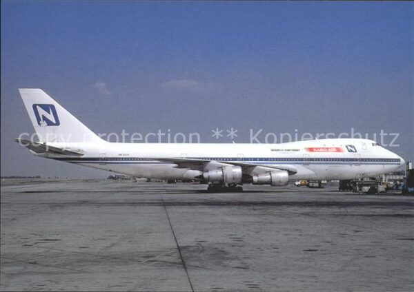 Flugzeuge Zivil Kabo Air Boeing 747-100 5N-AAA