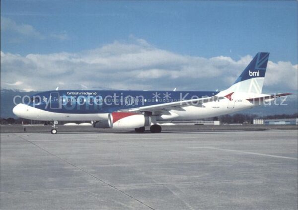Flugzeuge Zivil British Midland Airbus Industrie A320-2