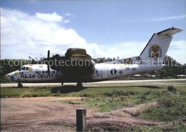 Flugzeuge Zivil Asian Spirit DHC-7-102 RP-C2988 cn 078