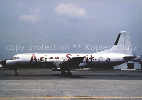Flugzeuge Zivil Asian Spirit NAMC YS 11A-500 RP-C3212 c