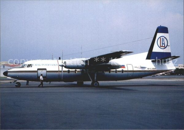 Flugzeuge Zivil LAOAG International Airline F-27-100 RP