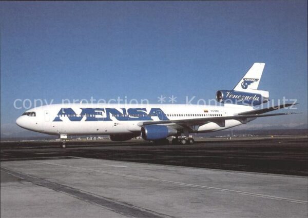 Flugzeuge Zivil Avensa Venezuela McDDouglas DC-10-30 YV