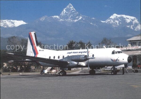 Flugzeuge Zivil Nepal Airlines BAe HS 748-253 Srs. 2A 9
