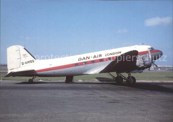 Flugzeuge Zivil Dan-Air London Douglas DC-3C G-AMSS cn