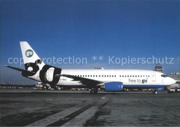 Flugzeuge Zivil Go Free to Go Boeing 737-300 G-IGOJ