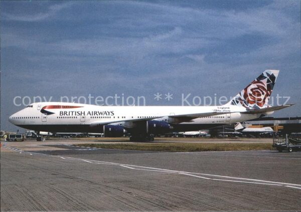 Flugzeuge Zivil British Airways Chelsey Rose colours Bo