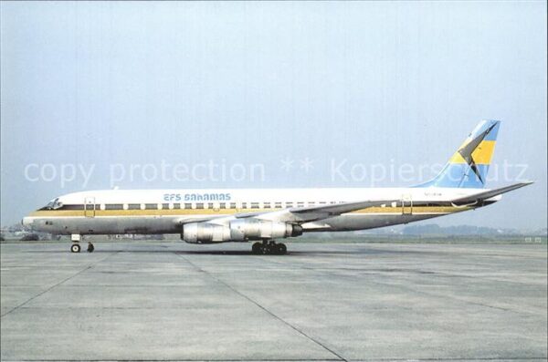 Flugzeuge Zivil E.F.S. Bahamas DC-8-55F N804SW C/N 4581