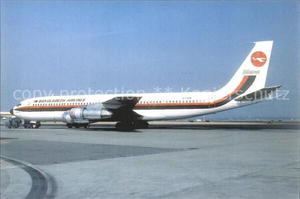 Flugzeuge Zivil Bangladesh Airlines B-707-351 C S2-ABN