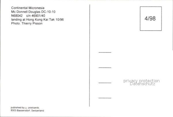 Flugzeuge Zivil Continental Micronesia McDonnell Dougla – Bild 2